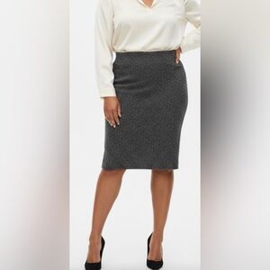 Premise Charcoal Pencil Skirt